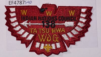 Boy Scout OA Lodge Flap Ta Tsu Hwa Lodge 138 S-9D