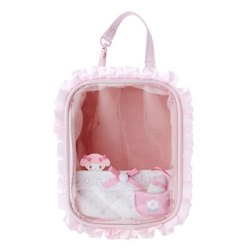 My Melody Plush Pouch (Enjoy Idol Baby) Sanrio Original 2024 NEW CH - Picture 6 of 10