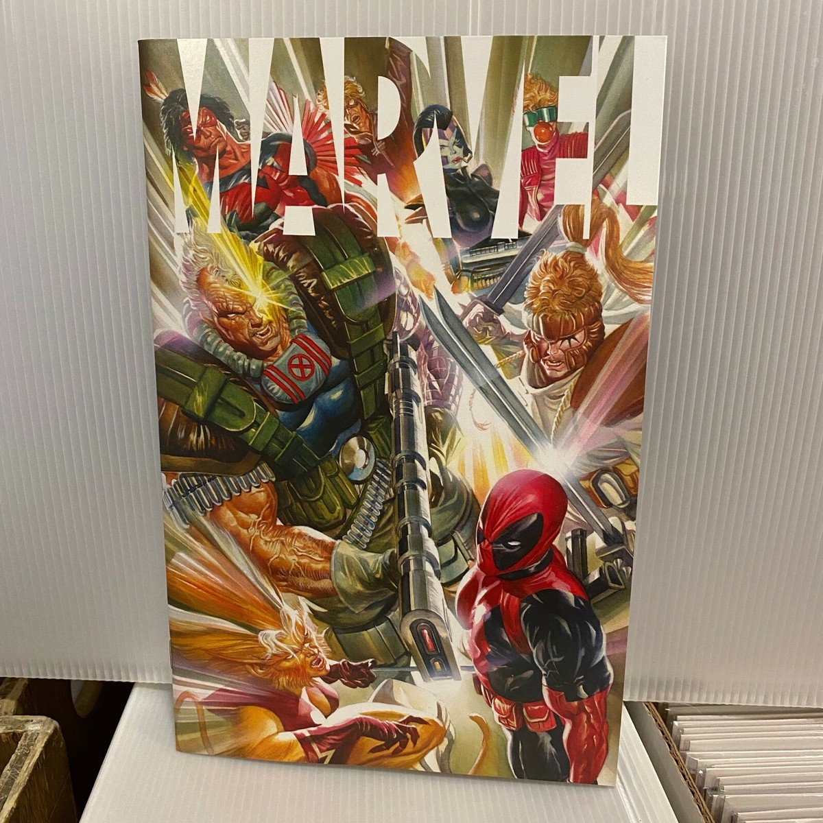 MARVEL #4 • Alex Ross • Deadpool, Cable, X-force | eBay