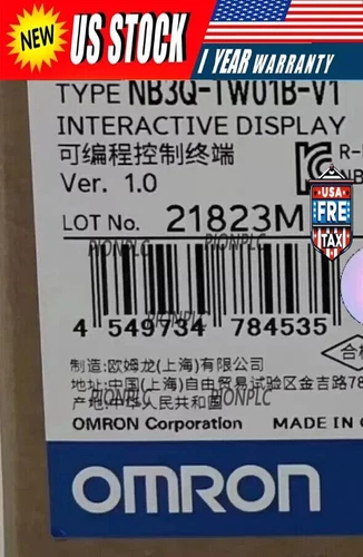 1pc Omron NB3Q-TW01B-V1 brand new touchscreen Fast delivery DHL  US Free TAX