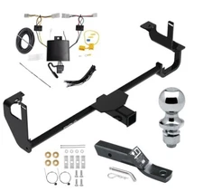 Trailer Tow Hitch For 19-22 Lexus UX250h w/ Plug & Play Wiring Kit + 1-7/8" Ball