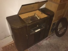 Großes antikes Röhrenradio mit Plattenspieler (Grundik6012) Abholung bis 10.02.