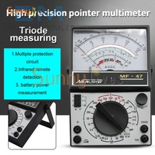 Voltmetro AC/DC 1000V/500mA Voltmetro Amperometro Ohmmetro Analogico Multimetro Tester Meter