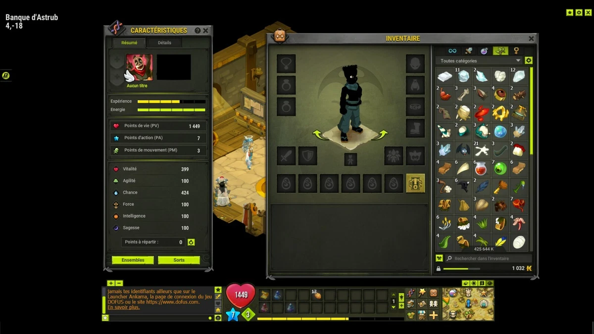 COMPTE DOFUS 200 EUR 350,00 - FR