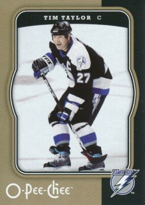 2007-08 O-Pee-Chee #445 TIM TAYLOR - Tampa Bay Lightning