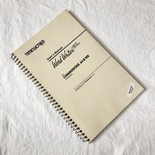 Commodore 64 Users Manual Word Writer 1982