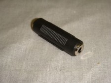 3.5mm 3 CONDUCTOR TRS FEMALE TO TRS FEMALE STEREO AUDIO COUPLER/ADAPTER