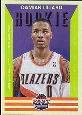 2012-13 Panini Past and Present #249 Damian Lillard RC - NM-MT