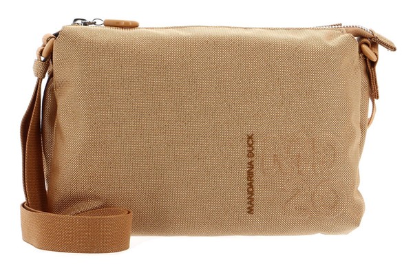 Mandarina Duck MD20 Lux Pochette UmhäNgetasche Tasche Mustard Lux Apricot Neu-image
