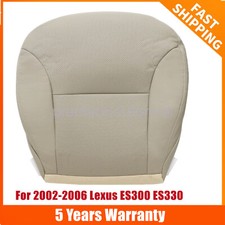 For 2002-2006 Lexus Es300 Es330 Driver Bottom Perforated Leather Seat Cover Tan