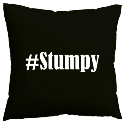 Kissenbezug #Stumpy I love Stumpy Schwarz 146734