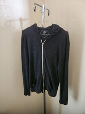24 Peace Lightweight Hooded Zip Up Jacket