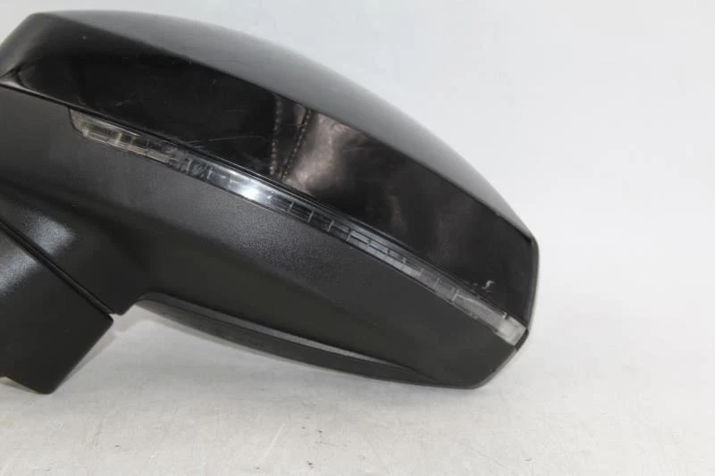 Left Driver Side Black Door Mirror Power Sedan Fits 2015-2018 AUDI A3 OEM #25727 - Image 2 of 4