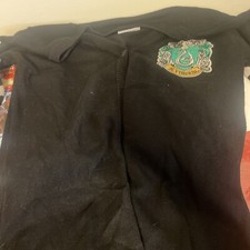 Harry Potter Slytherin Cardigan Womens Sweater Crest Embroidered XS