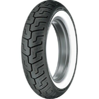 DUNLOP D402 HARLEY-DAVIDSON REAR TIRE MU85B16 77H WIDE WHITE