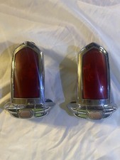 1950 1951 1952 Dodge Dodak Tail Lights Rh-lh Pair Genuine Used Original 1