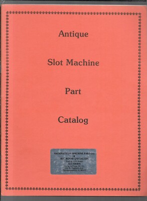 MR1322:Antique Slot Machine Part Co 61pg Catalog & Price List-Carpentersville IL