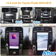 Android Car Radio for Toyota Prado 2010-2013 13.6"HD GPS Navigation WiFi DSP SWC