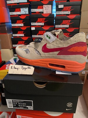 Nike Air Max 1 X Clot Sz 11.5 Deadstock New