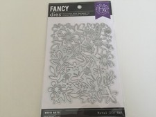 Hero Arts Fancy Steel Die "FLOWER GARDEN" Background Die- NEW