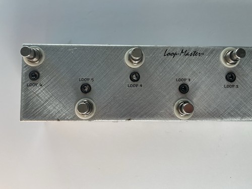 Loop Master 6-Channel True Bypass Looper Bypass Tuner Out Guitar Effect Pedal - Picture 2 of 9
