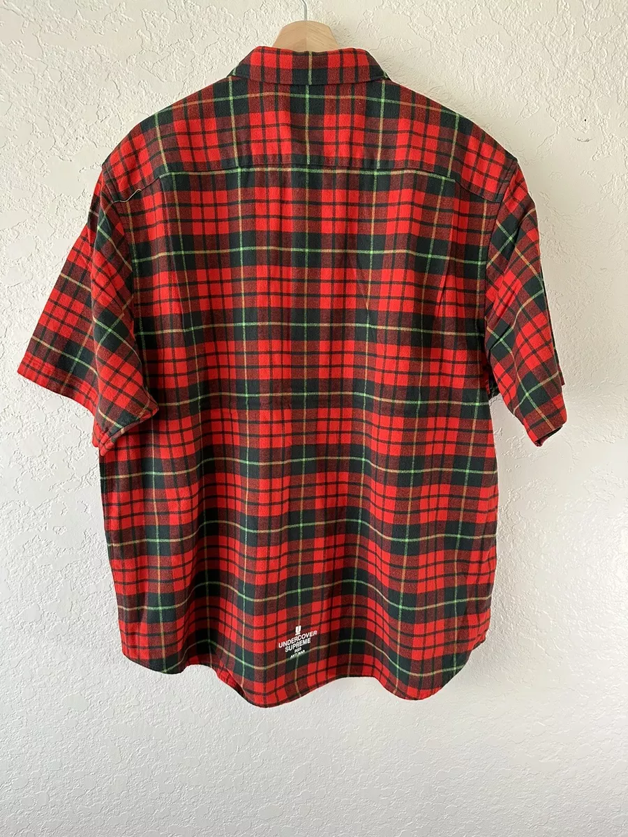 Supreme Undercover S/S Flannel Shirt Red