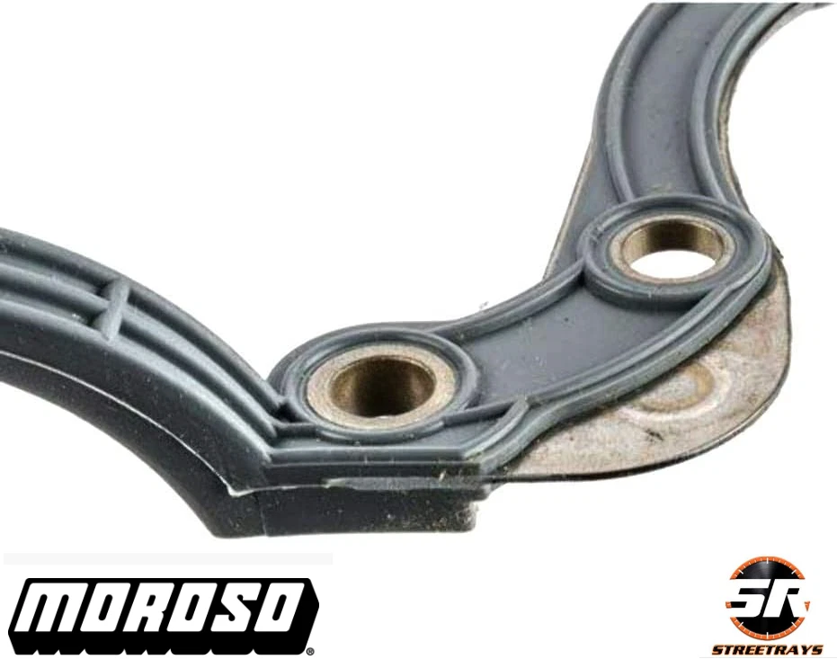Moroso 93153 Oil Pan Gasket 1pc Rubber Steel Core For BBC Mark 4 - Image 3 of 3