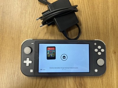 Nintendo Switch Lite 32GB Spielkonsole - Grau Anzeige Lesen 