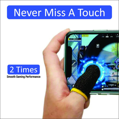 PUBG Mobile Phone Finger Sleeves for Gaming Anti-Sweat Breathable Finger Sleeve - Picture 2 of 8