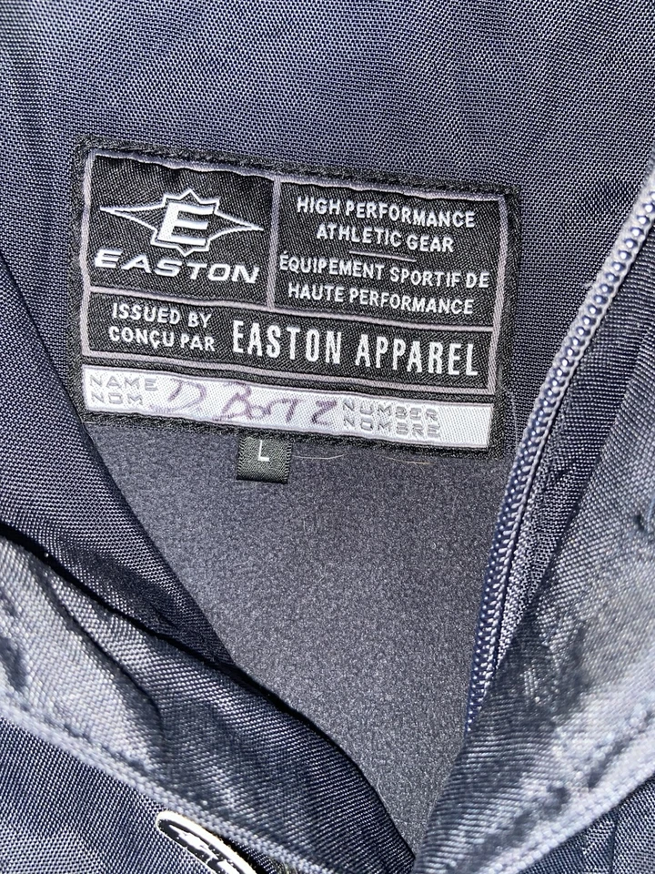 Chaqueta cortavientos de nailon grande de la colección del equipo de béisbol Easton para hombre Foto 4 de 4