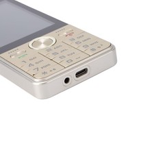Gold 4G Unlocked Phone Dual SIM Card Support 3.5 Inch Color Touch Screen