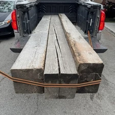 Never (3)Used Railroad Ties #1 Grade 10.5 Feet. Will Deliver 2 Hrs From SD 200.$