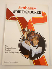 Embassy World Snooker Souvenir Programme 1993 The Crucible Theatre Sheffield