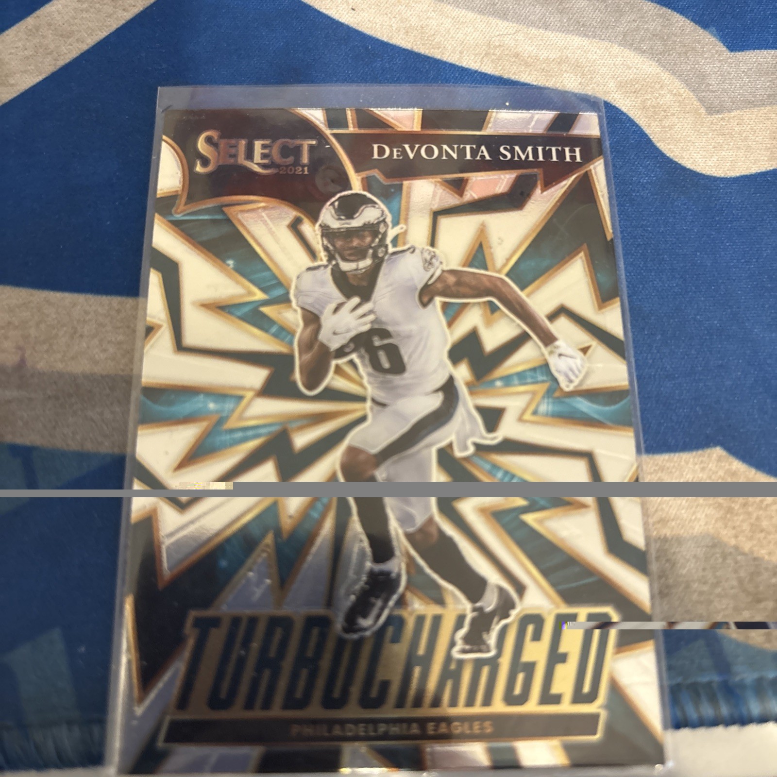 2021 Panini Select - Turbocharged Devonta Smith #TUR-11 (RC)