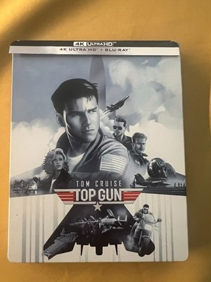 Top Gun (Tom Cruise) 4k Blu-ray Steelbook