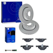 ATE Discos De Freno 320mm + ATE Ceramic Traseros Para BMW 5 E61 Touring