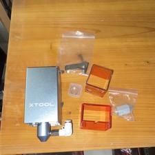 5W xTool Laser Cutting Module with extra lens, nozzle, and Protective Covers