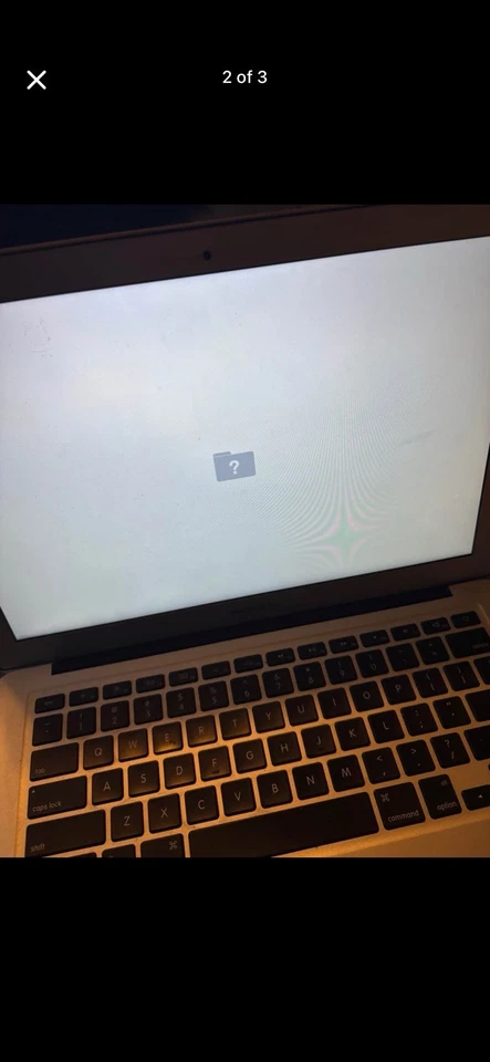 Laptop Apple MacBook Air 13 pulgadas, A1466, EMC 2559, SE ENCIENDE, NECESITA DISCO DURO, OS Foto 2 de 3