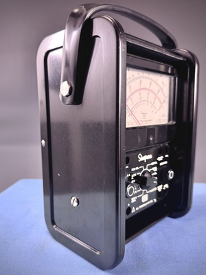 #ad VINTAGE SIMPSON 260 SERIES 7 ANALOG METER VOM MULTIMETER IN ROLL TOP CASE $110.00