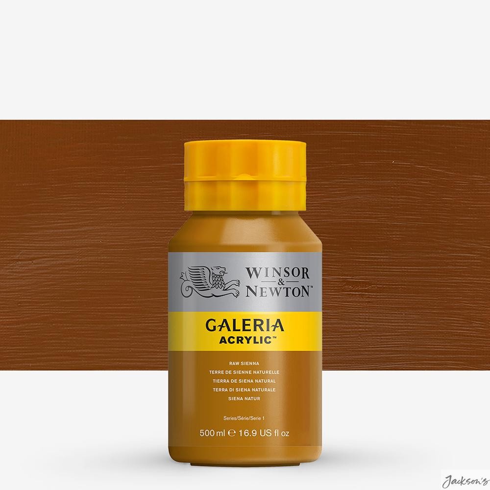 Winsor & Newton Galeria Acrylic Paint Iron Oxide 500ml Raw Sienna
