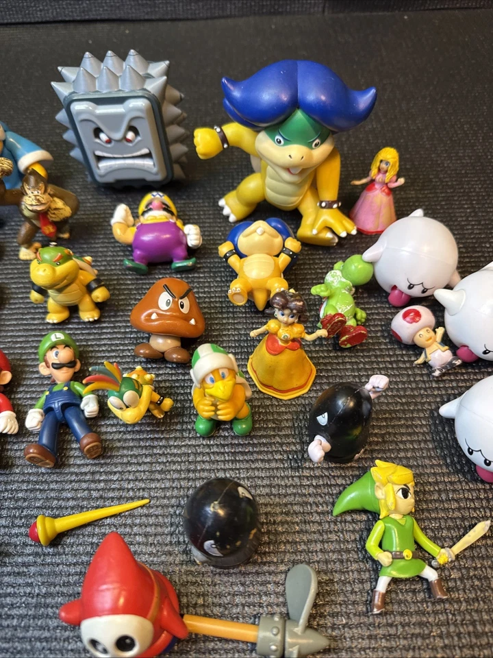 Lote de 30 figuras Nintendo Super Mario Luigi Yoshi Link Foto 4 de 4