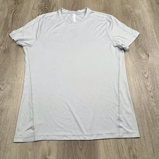 Ten Thousand The Light Weight Short Sleeve Shirt Mens Size Large Light Gray 