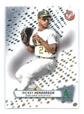 2023 Topps Pristine #160 Rickey Henderson Oakland Athletics