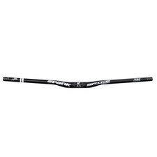 mtb lenker spike 800 race vibrocore xgt 800x31.8mm rise 75mm schwarz/weiß SPBAR