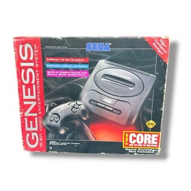 Sega Genesis Model 2 Core System Console CIB Box FIFA 95 Tested Working Bundle