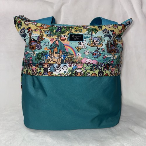 Pre-Owned Tokidoki X JuJuBe Fantasy Paradise All That Tote
