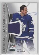 2019 Upper Deck SP Game Used All-Star Skills Fabrics Auston Matthews #AS-AM 0c3