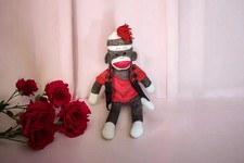 Dressed Sock Monkey