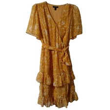 Simply Vera Vera Wang Dress Women's Small Flutter Sleeve Fairy Core Whimsical