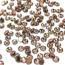 Vintage Rose 319 pink Swarovski 2078 / 2038 Crystal Flatbacks HOTFIX iron-on